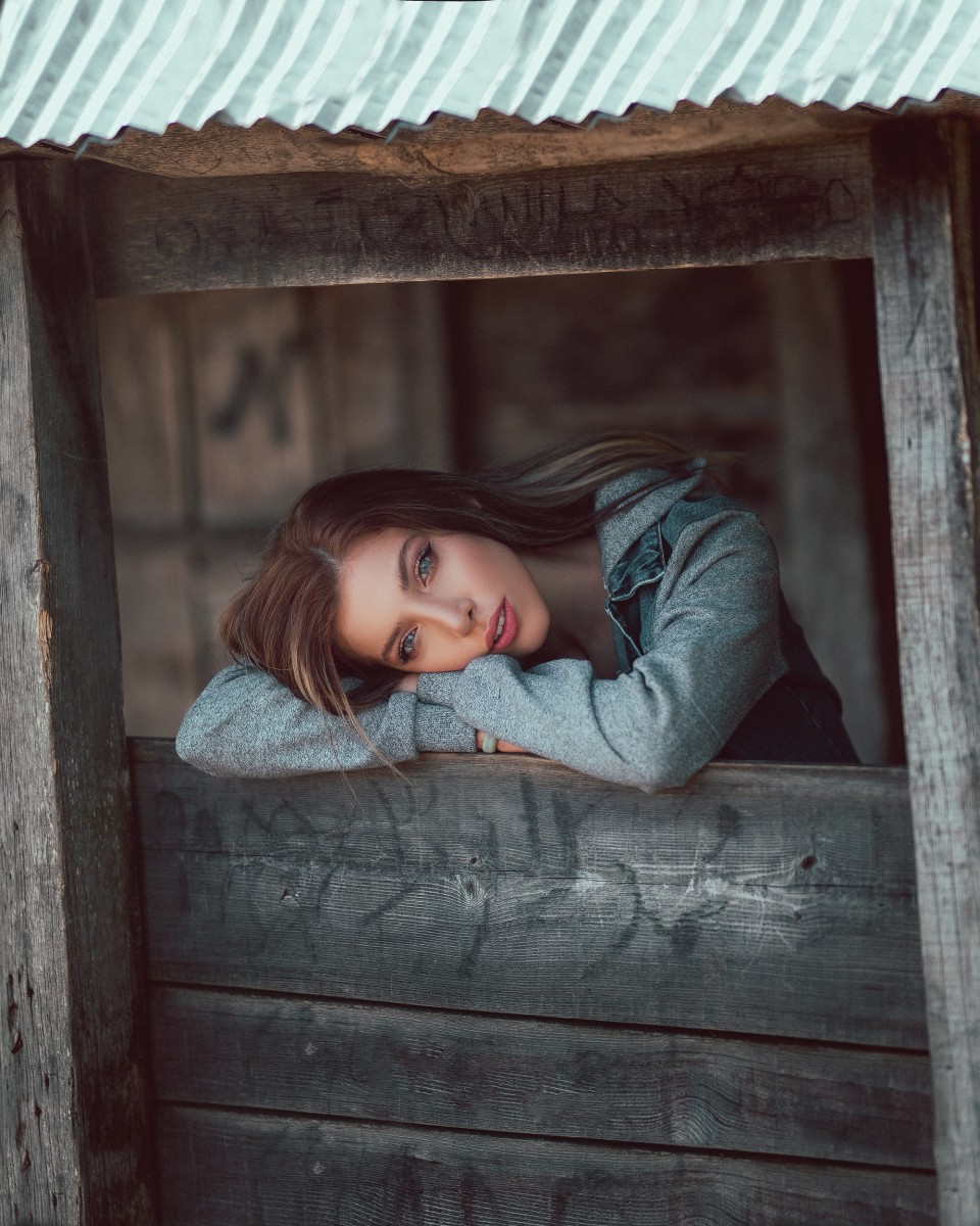 Girl on Farm